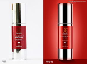 圆柱形化妆品产品图Photoshop精修修图教程